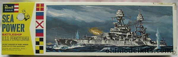 Revell 1/426 BB-38 USS Pennsylvania Battleship - Sea Power Issue, H422-200 plastic model kit